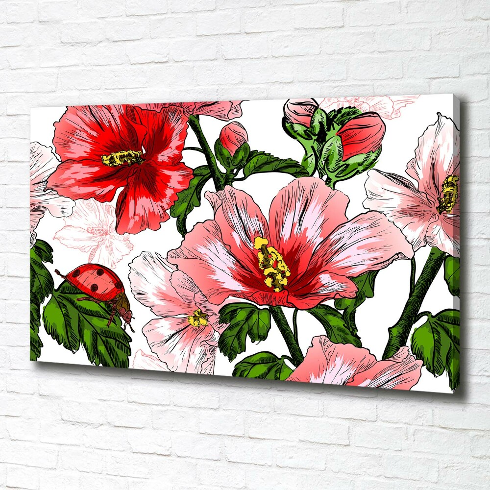 Foto obraz canvas Hibiskus