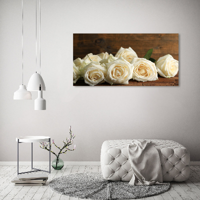 Foto obraz canvas Białe róże