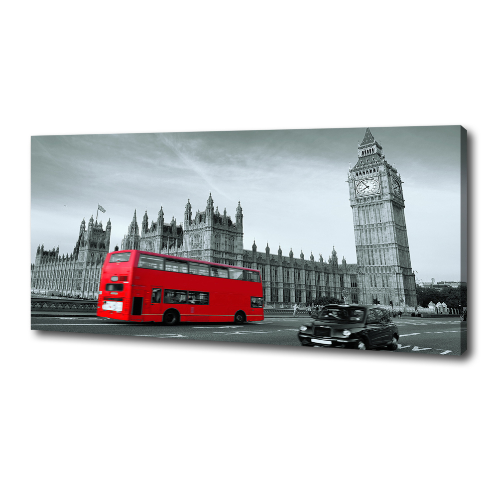 Foto obraz na płótnie Londyński autobus