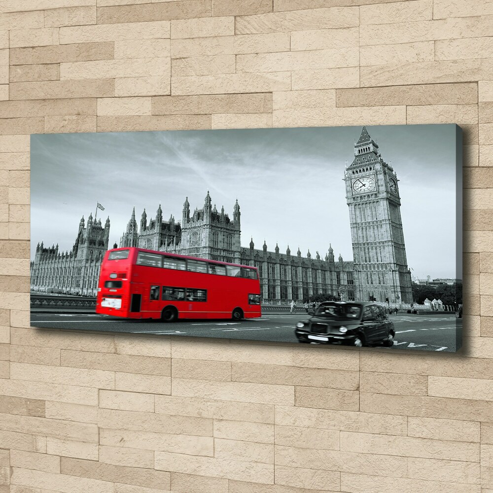 Foto obraz na płótnie Londyński autobus