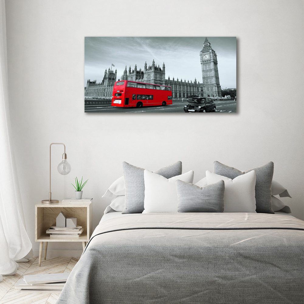 Foto obraz na płótnie Londyński autobus