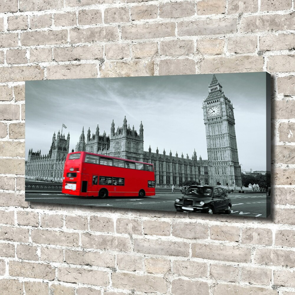 Foto obraz na płótnie Londyński autobus