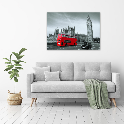 Foto obraz na płótnie Londyński autobus