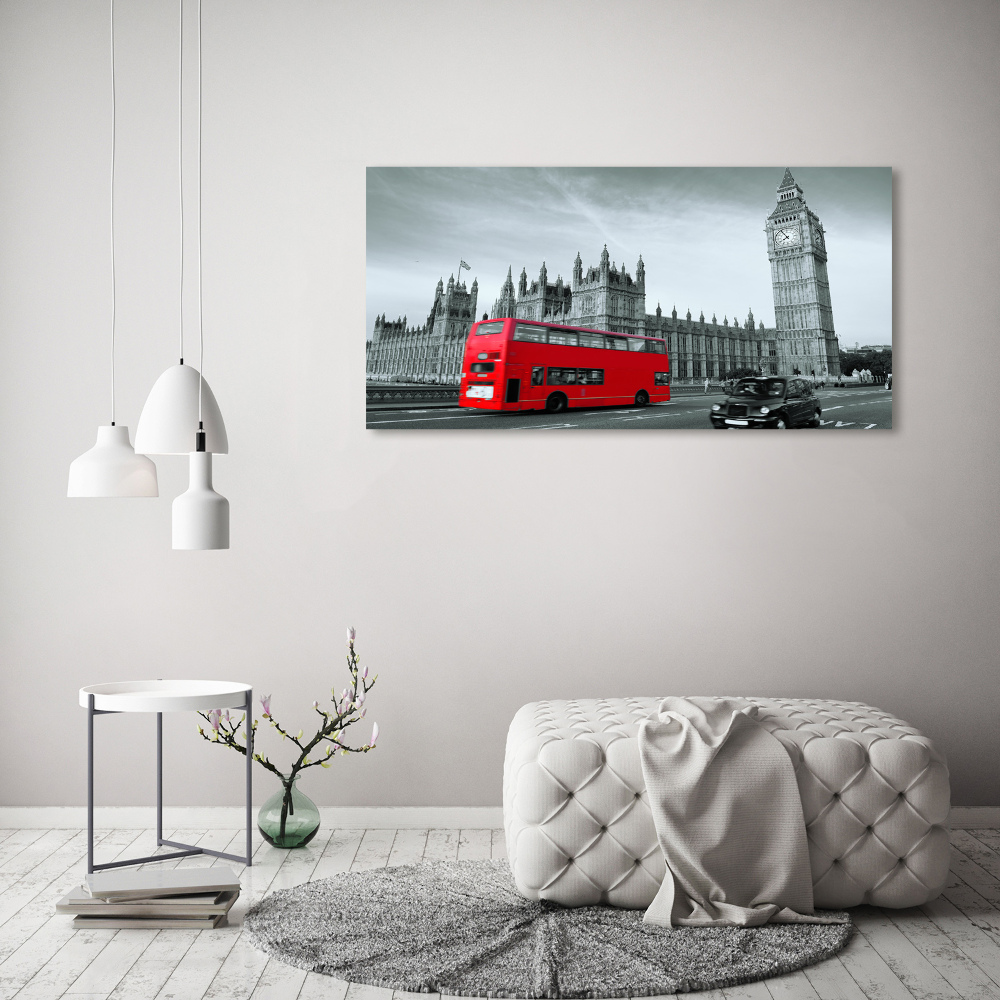 Foto obraz na płótnie Londyński autobus