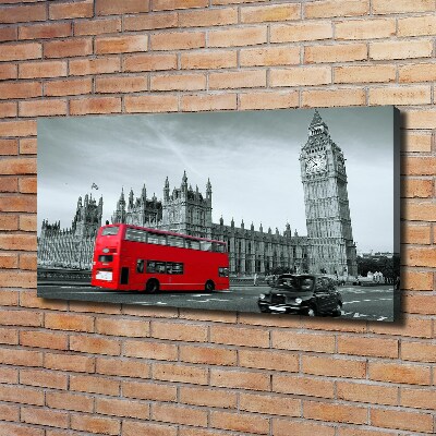 Foto obraz na płótnie Londyński autobus