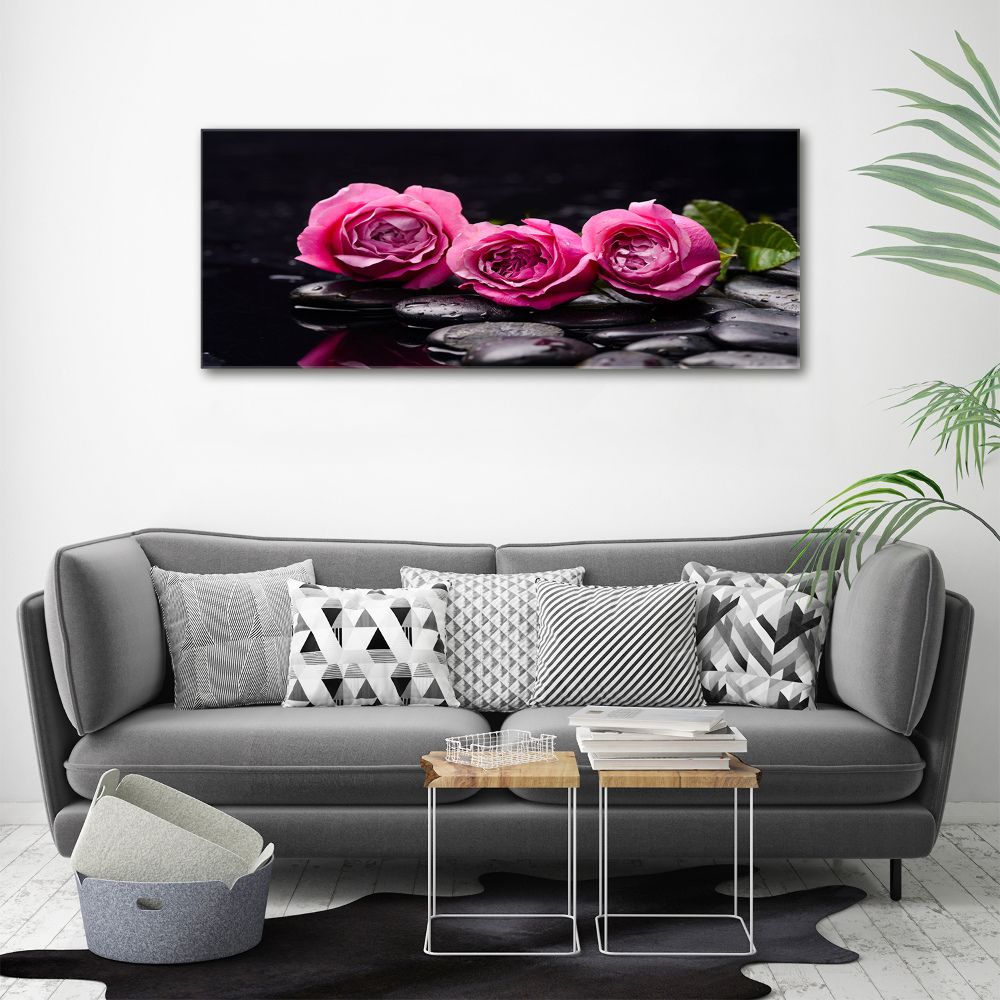 Foto obraz canvas Różowe róże