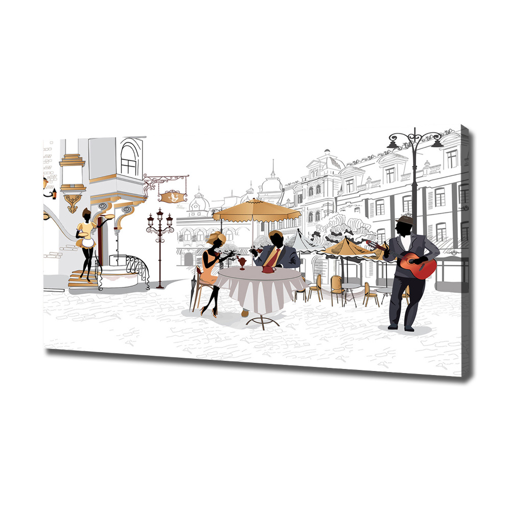 Foto obraz canvas Kawiarnia