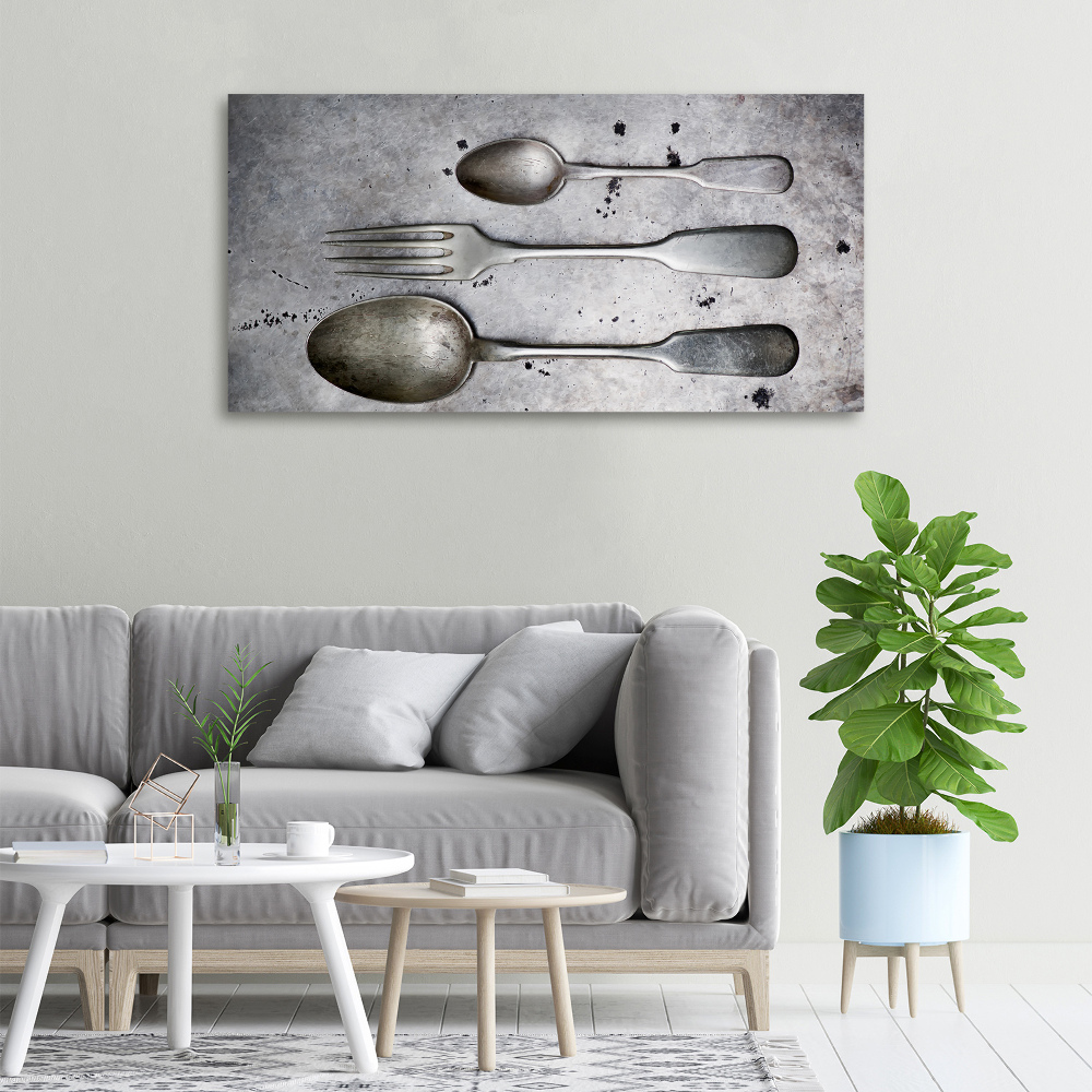 Foto obraz canvas Sztućce