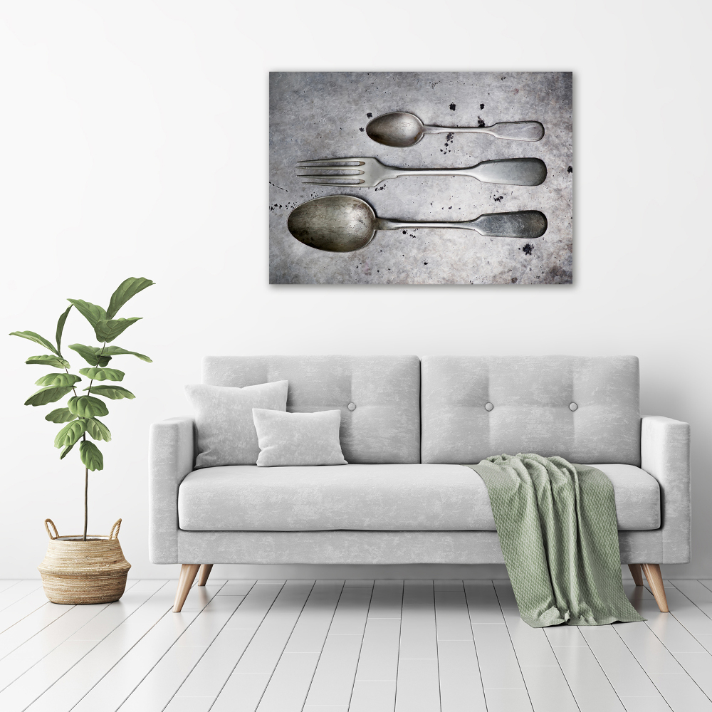Foto obraz canvas Sztućce