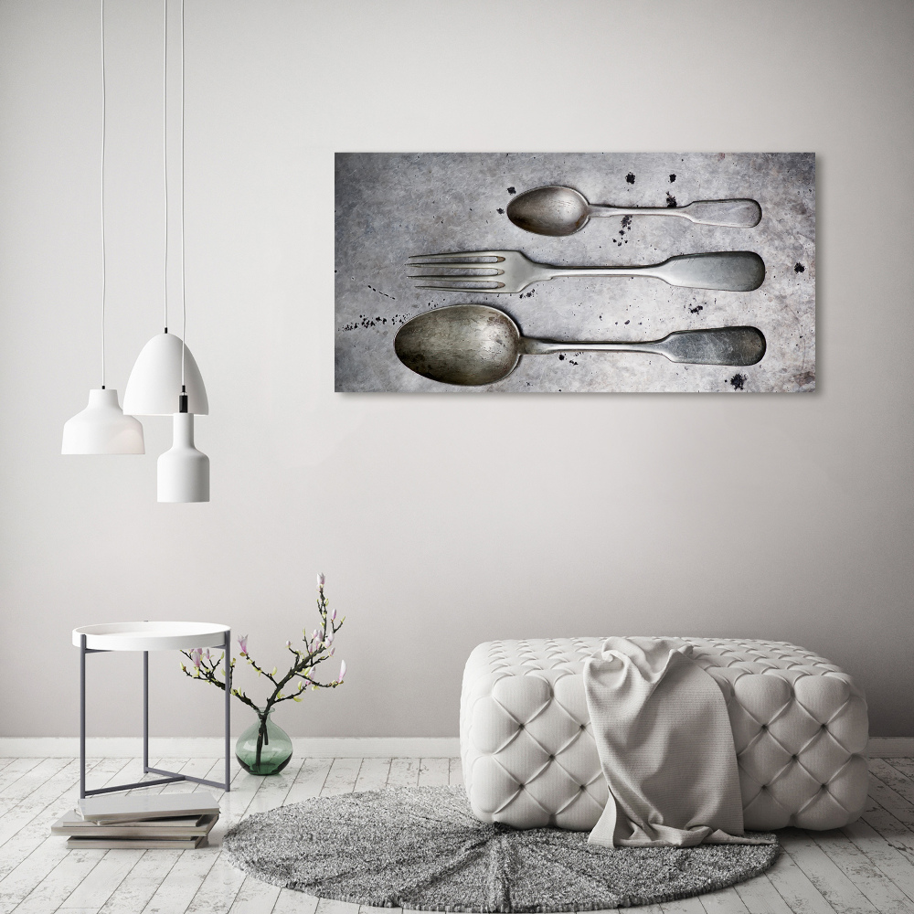 Foto obraz canvas Sztućce