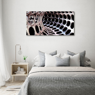 Foto obraz na płótnie Metalowy tunel