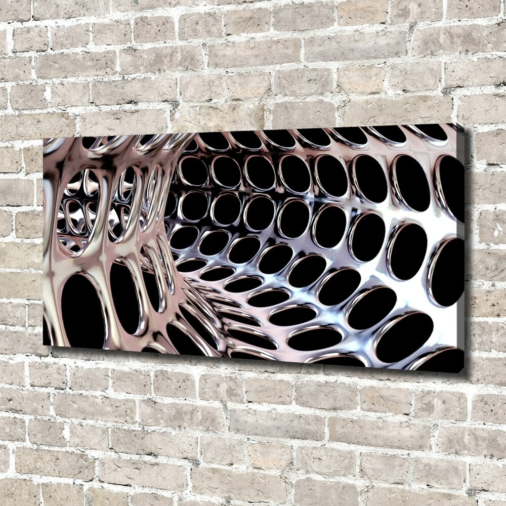 Foto obraz na płótnie Metalowy tunel
