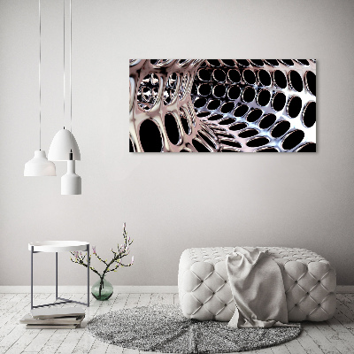 Foto obraz na płótnie Metalowy tunel