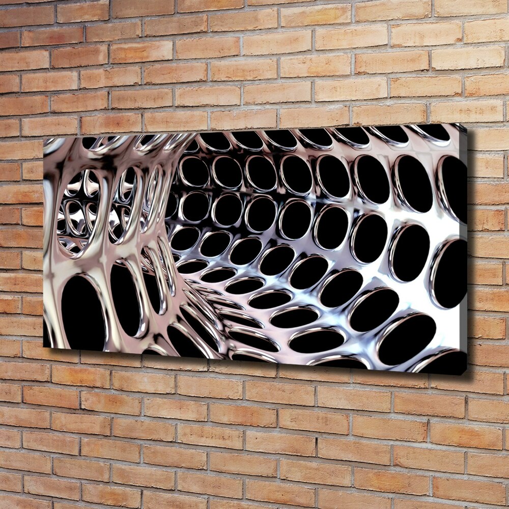 Foto obraz na płótnie Metalowy tunel