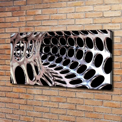 Foto obraz na płótnie Metalowy tunel
