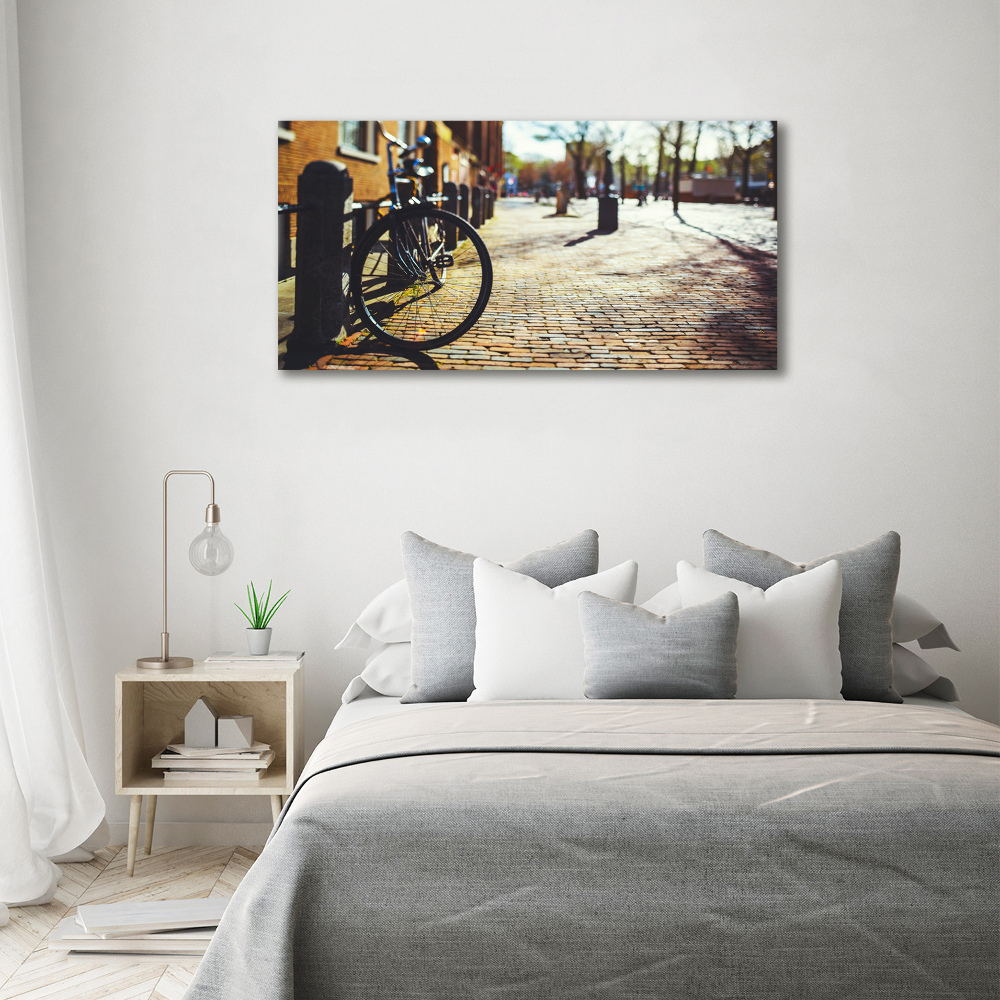 Foto obraz na płótnie Rower w Amsterdamie