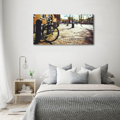 Foto obraz na płótnie Rower w Amsterdamie