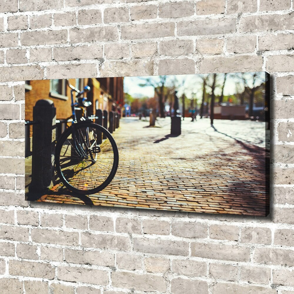 Foto obraz na płótnie Rower w Amsterdamie