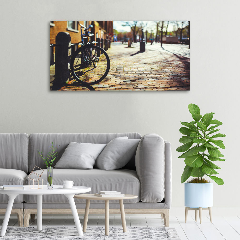 Foto obraz na płótnie Rower w Amsterdamie