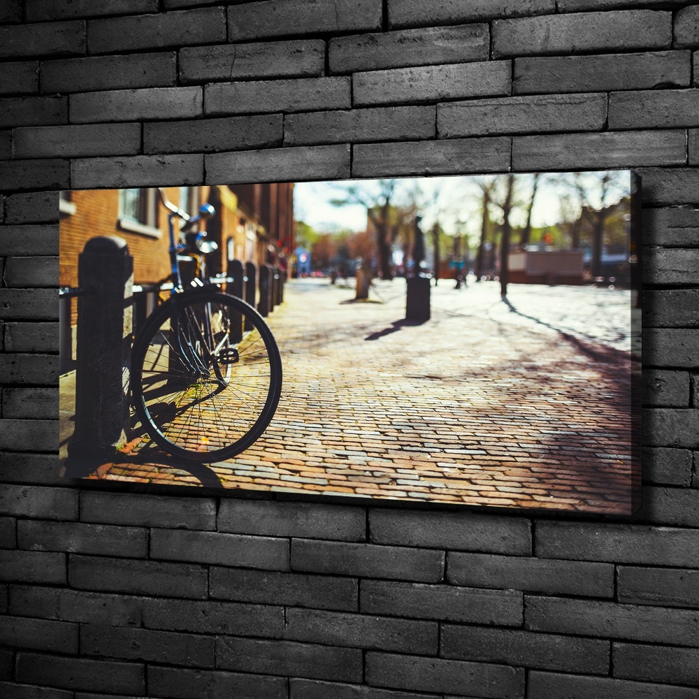 Foto obraz na płótnie Rower w Amsterdamie