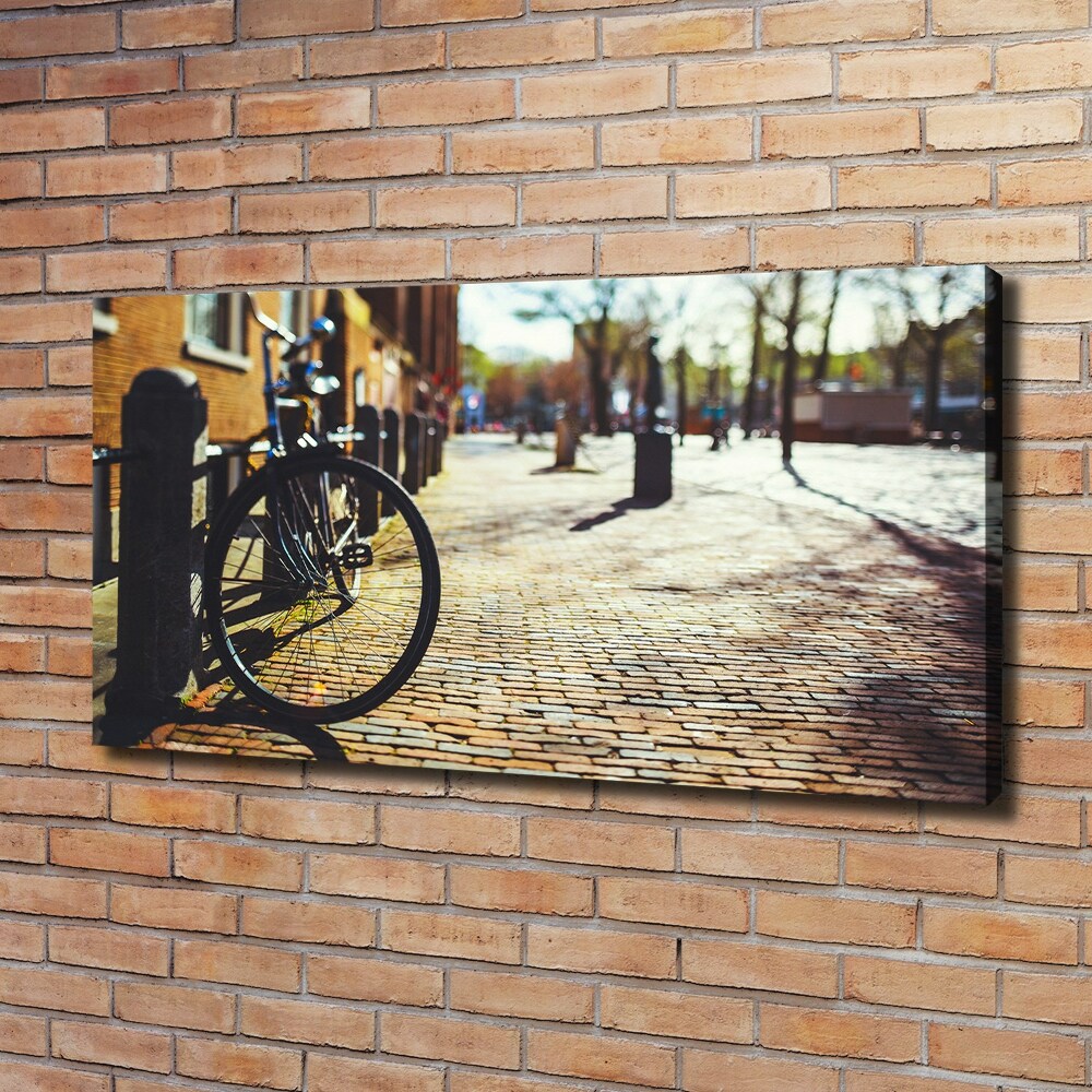 Foto obraz na płótnie Rower w Amsterdamie
