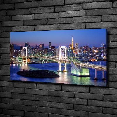 Duży Foto obraz na płótnie Most w Tokio