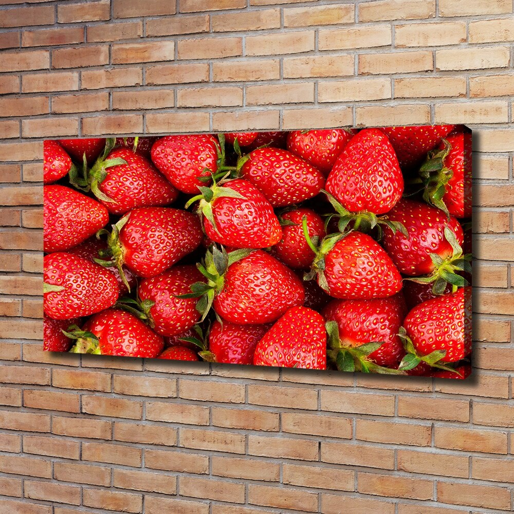 Foto obraz canvas Truskawki