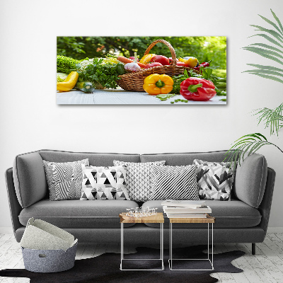 Foto obraz canvas Kosz warzyw