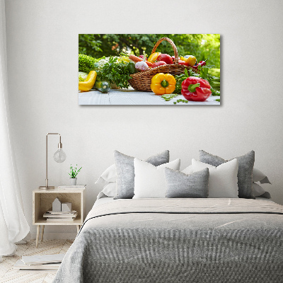 Foto obraz canvas Kosz warzyw