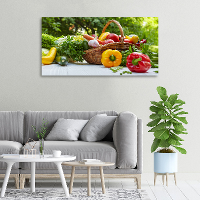 Foto obraz canvas Kosz warzyw