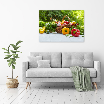 Foto obraz canvas Kosz warzyw
