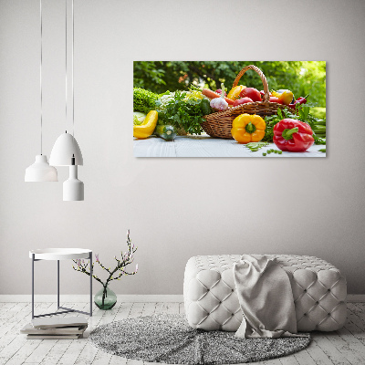 Foto obraz canvas Kosz warzyw