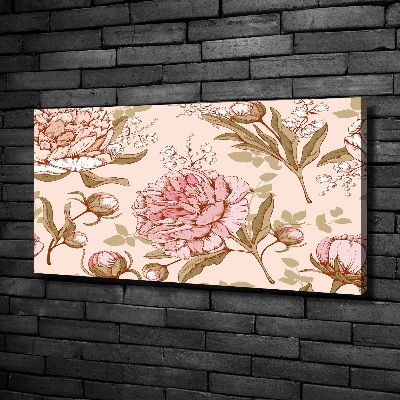 Foto obraz canvas Piwonie