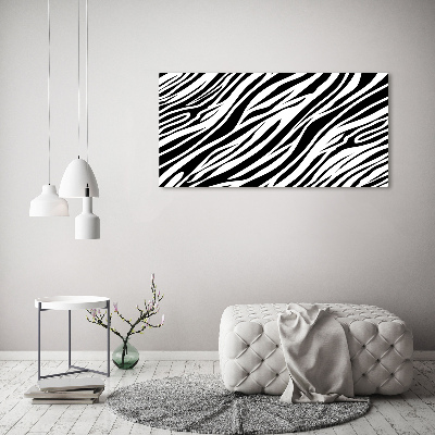 Foto obraz canvas Zebra tło