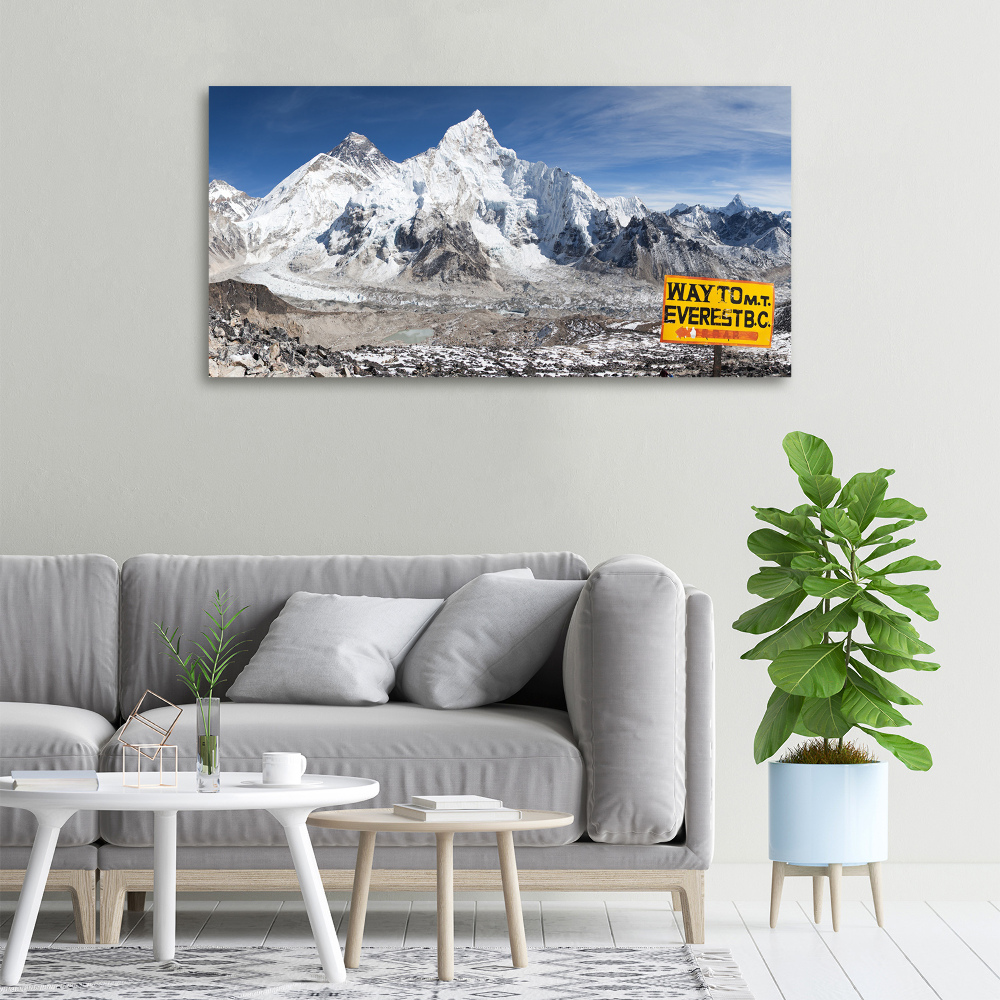 Duży Foto obraz na płótnie Góra Everest