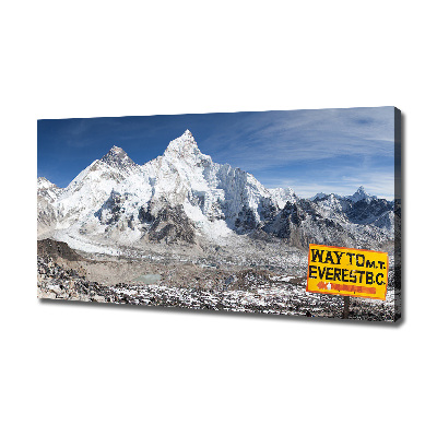 Duży Foto obraz na płótnie Góra Everest