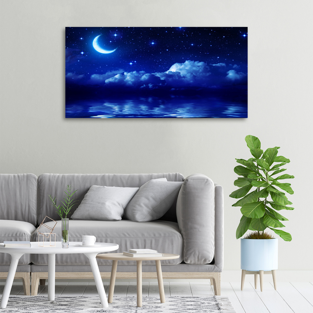 Foto obraz canvas Niebo nocą