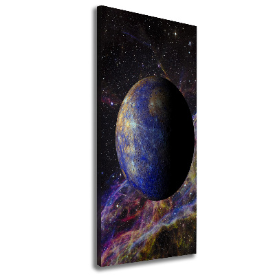 Nowoczesny obraz canvas na ramie pionowy Merkury