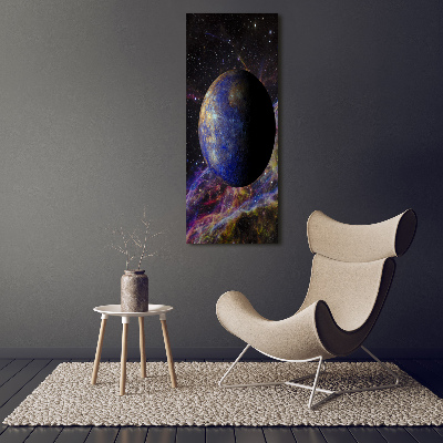 Nowoczesny obraz canvas na ramie pionowy Merkury