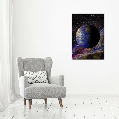 Nowoczesny obraz canvas na ramie pionowy Merkury