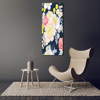 Foto-obraz canvas do salonu Bukiet kwiatów