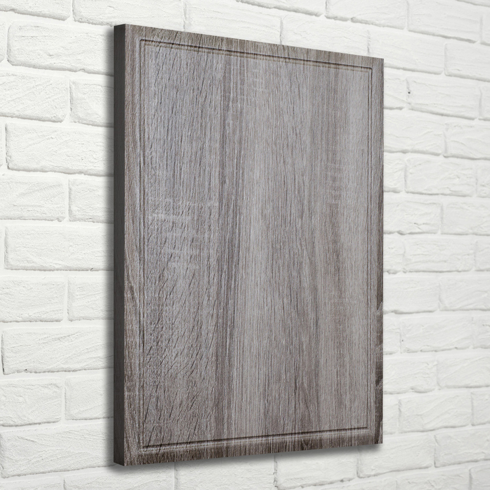 Nowoczesny fotoobraz canvas na ramie pionowy Drewno