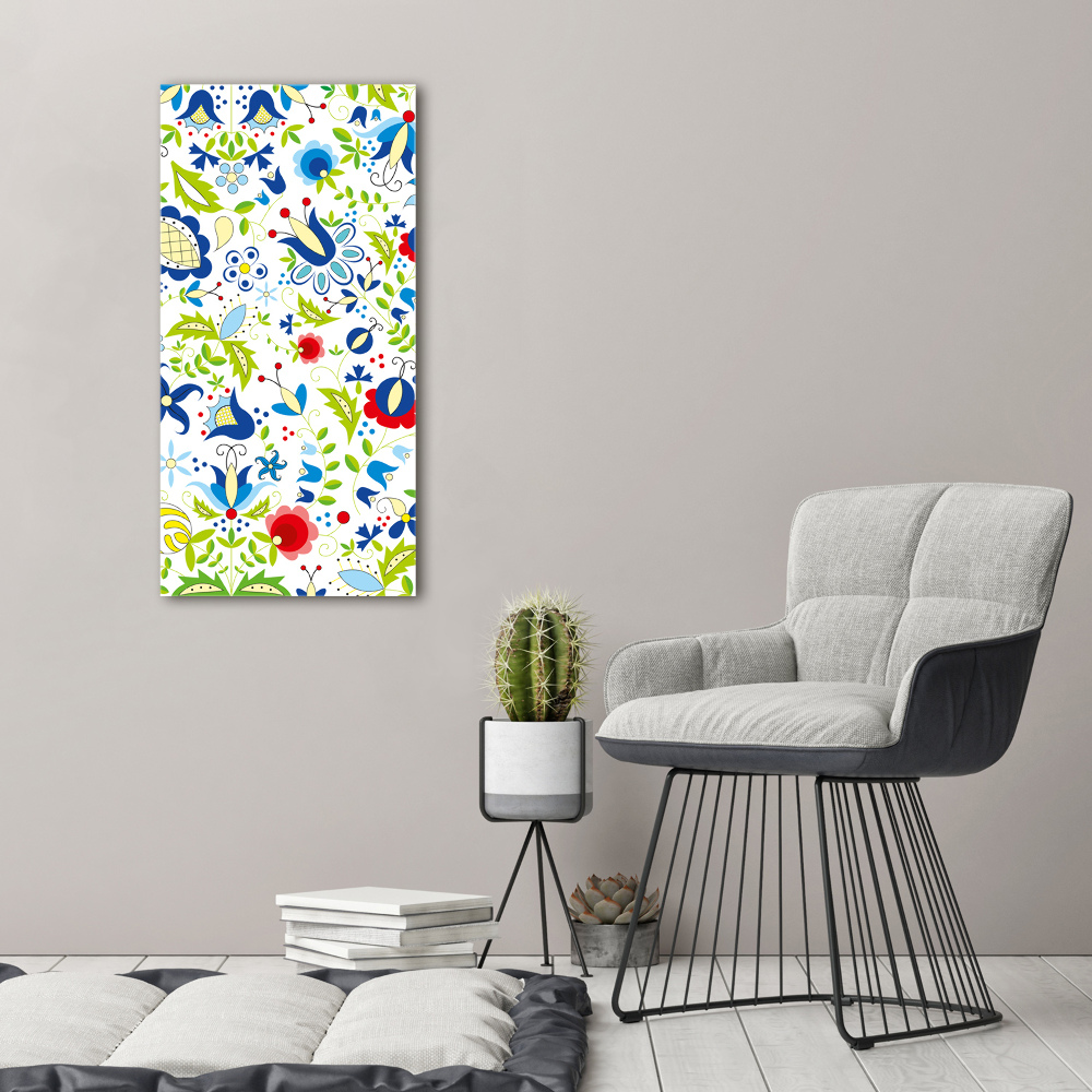 Foto-obraz canvas do salonu Wzór etniczny