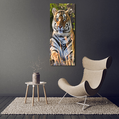 Nowoczesny fotoobraz canvas na ramie pionowy Tygrys