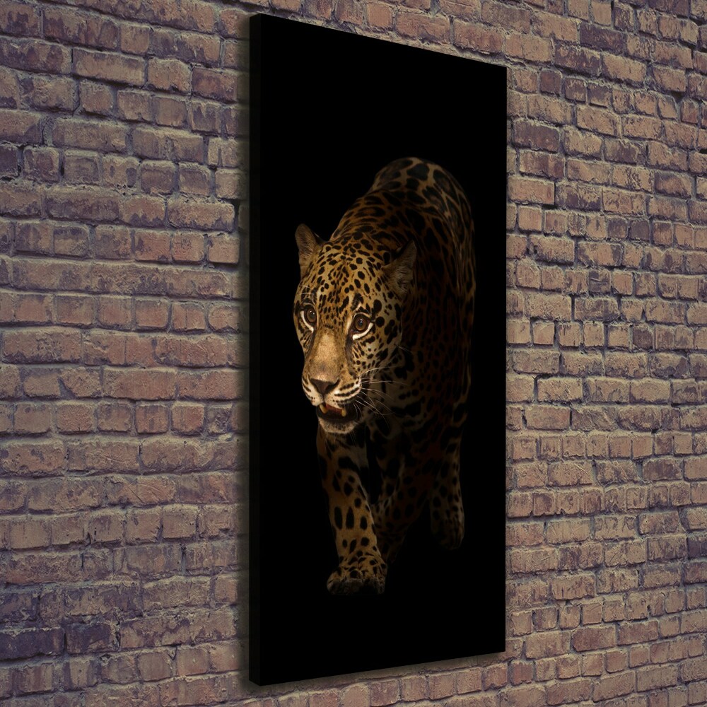 Nowoczesny fotoobraz canvas na ramie pionowy Jaguar