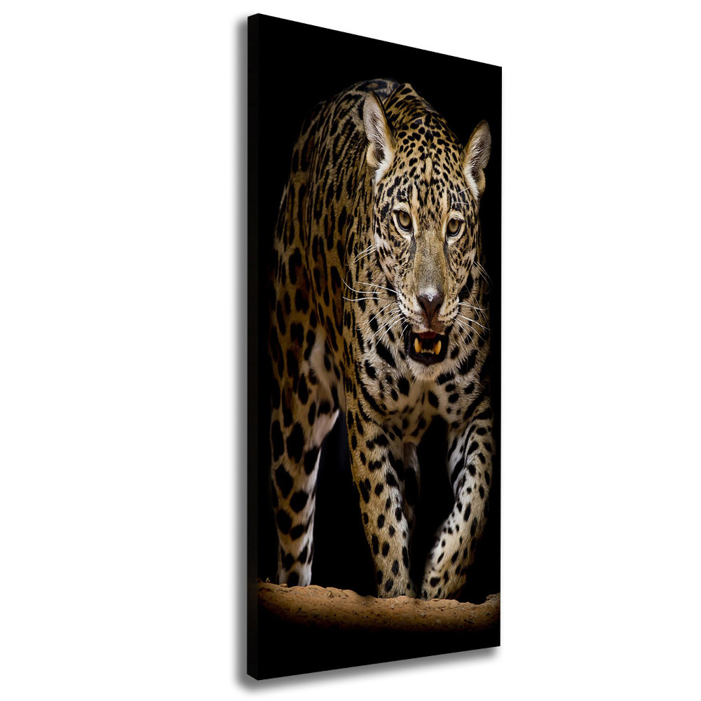 Nowoczesny fotoobraz canvas na ramie pionowy Jaguar
