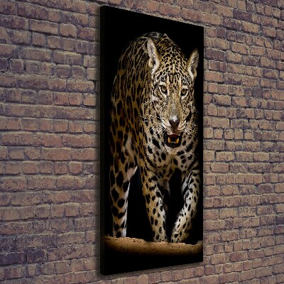 Nowoczesny fotoobraz canvas na ramie pionowy Jaguar