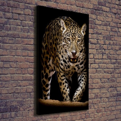 Nowoczesny fotoobraz canvas na ramie pionowy Jaguar