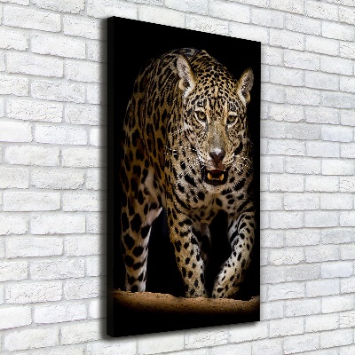 Nowoczesny fotoobraz canvas na ramie pionowy Jaguar