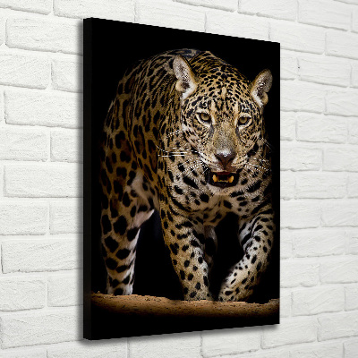 Nowoczesny fotoobraz canvas na ramie pionowy Jaguar